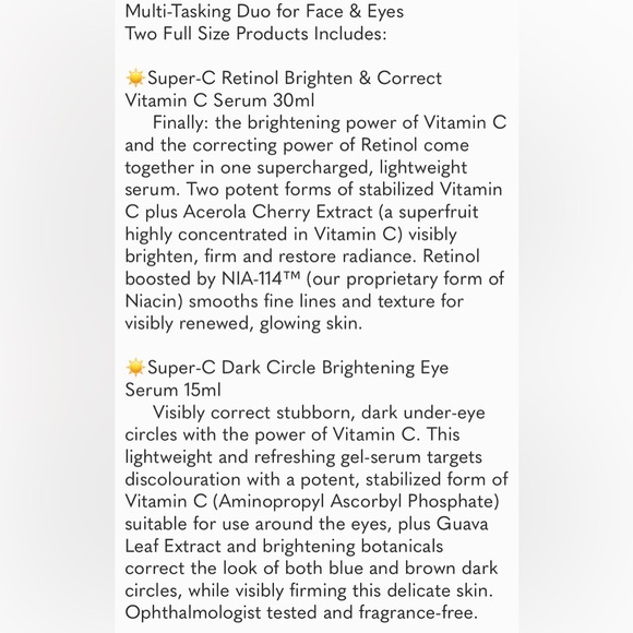 StriVectin Super C Serum- Face & Eyes - Picture 3 of 5